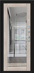 Дверь Браво Флэт/BChrome Almon/Cappuccino Melinga DIS007438 фото